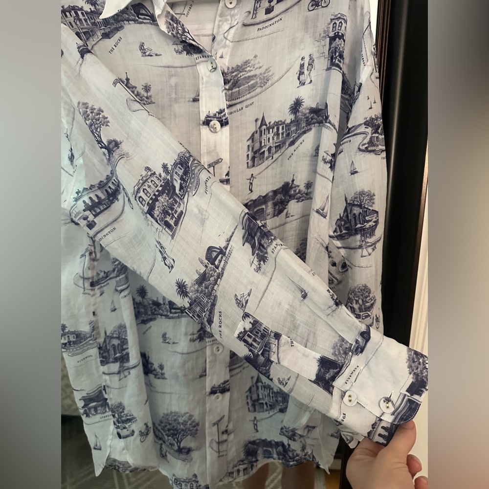 Zimmermann linen button down shirt - Picture 5 of 8